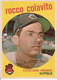 1959 Topps Baseball Cards      420     Rocky Colavito